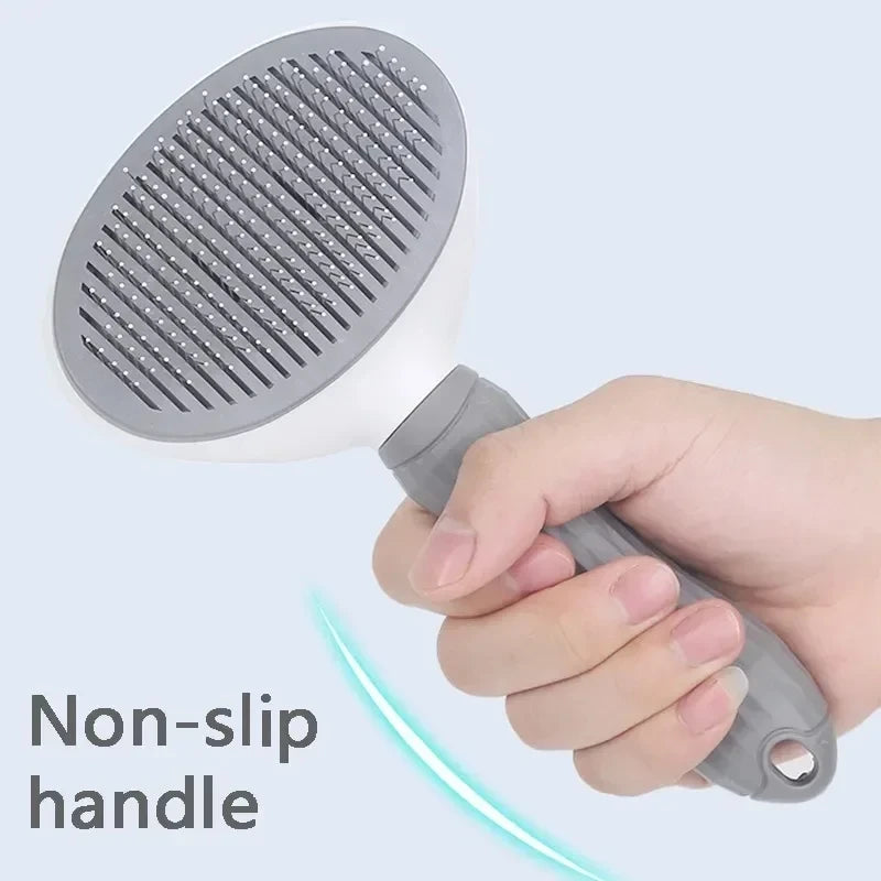Brosse Auto-Nettoyante pour Chien et Chat – Démêlage Facile