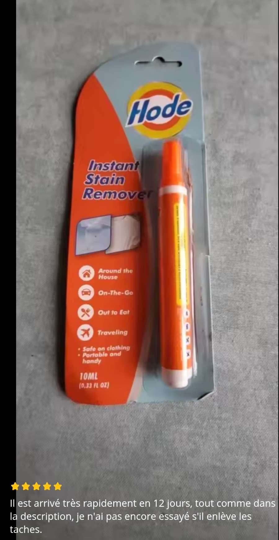 Stylo Détachant Instantané – Pour Taches d'Animaux 🐾
